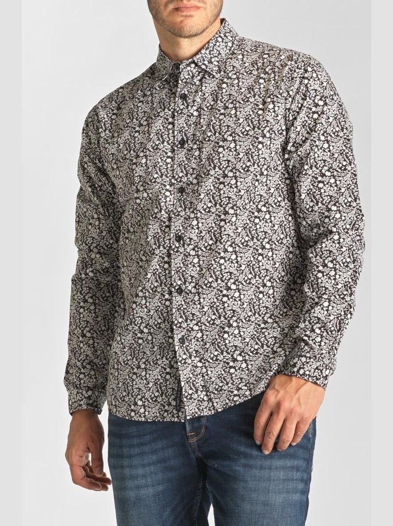 Chemise MOREL 'Le Temps Des Cerises' Noir - Kiabi
