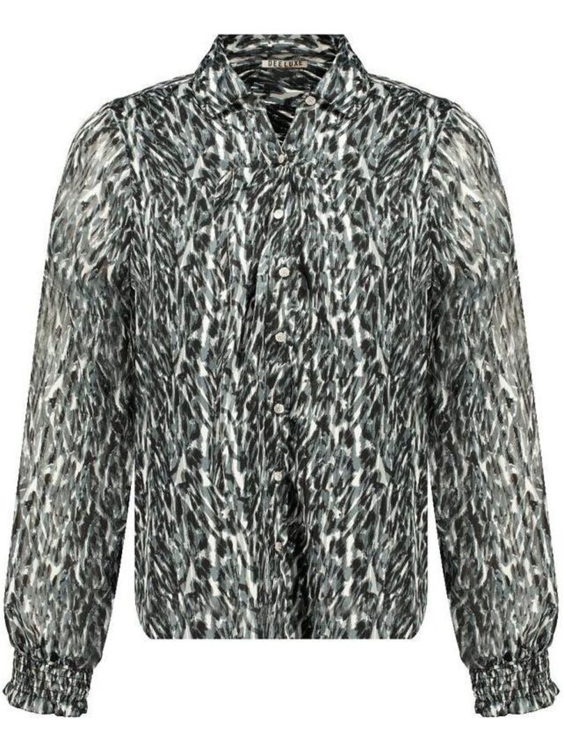 Chemise motif animalier pour femme Deeluxe