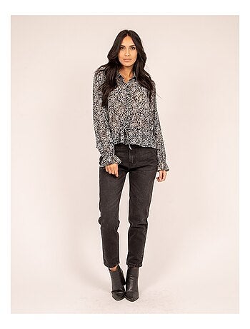Chemise motifs finess