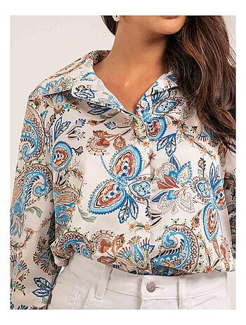 Chemise motifs OLIANE