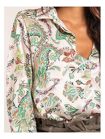 Chemise motifs OLIANE
