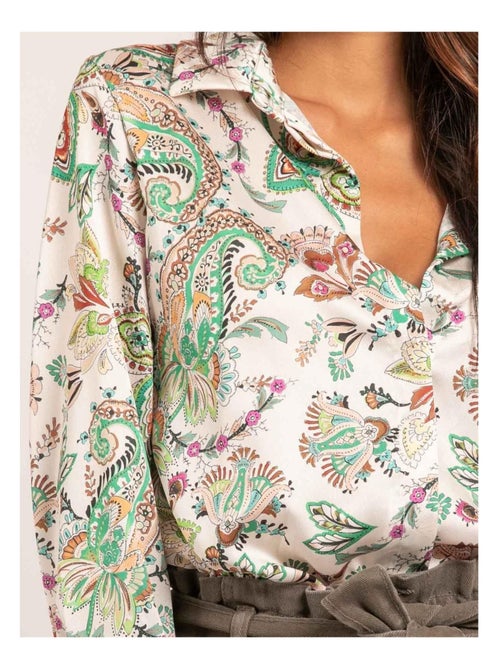 Chemise motifs OLIANE - Kiabi