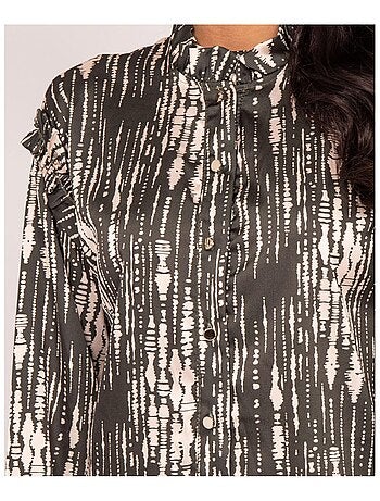 Chemise motifs satin OBONE