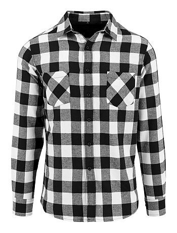 Chemise motif/style à carreaux - build your brand