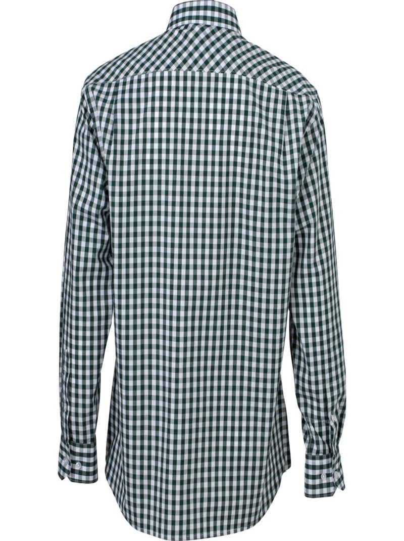 Chemise motif/style à carreaux - james and nicholson Noir - Kiabi