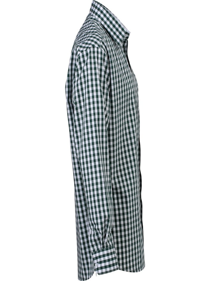 Chemise motif/style à carreaux - james and nicholson Noir - Kiabi