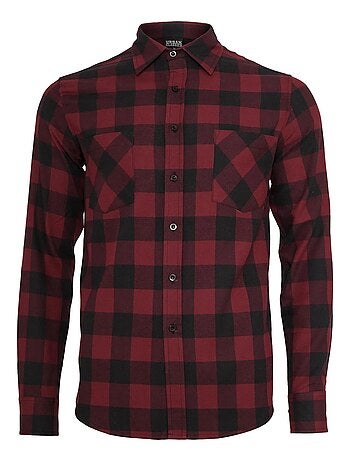 Chemise motif/style à carreaux - urban classics
