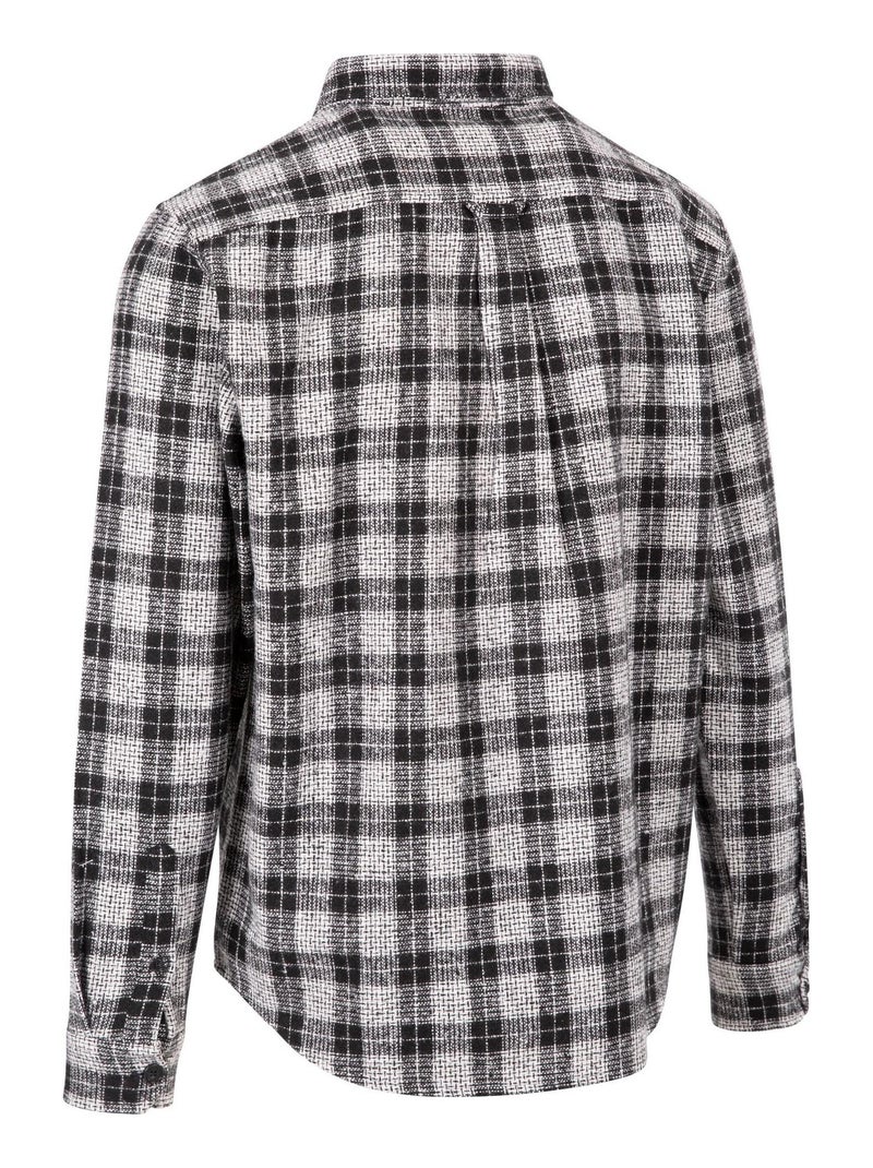 Chemise motif/style à carreaux portlaw - trespass Noir Blanc - Kiabi