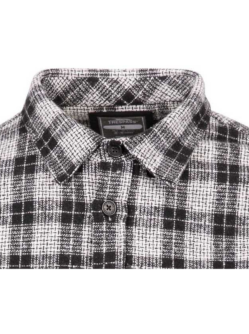 Chemise motif/style à carreaux portlaw - trespass Noir Blanc - Kiabi