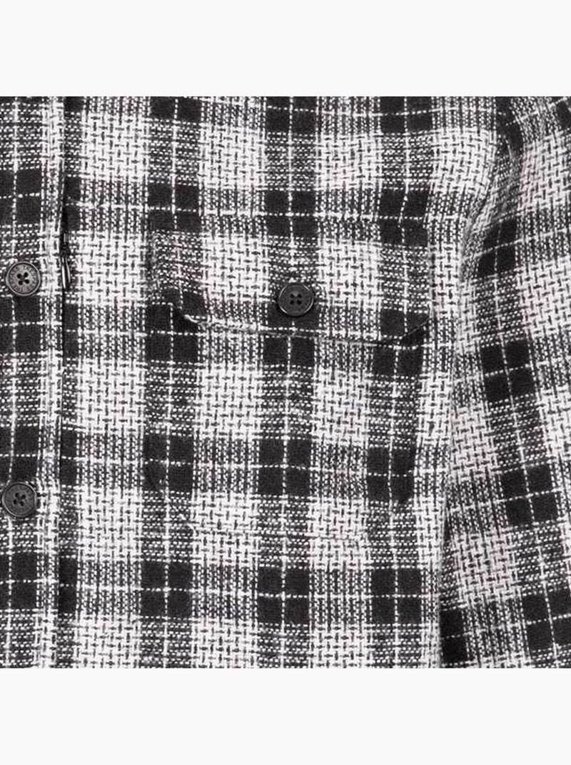Chemise motif/style à carreaux portlaw - trespass Noir Blanc - Kiabi