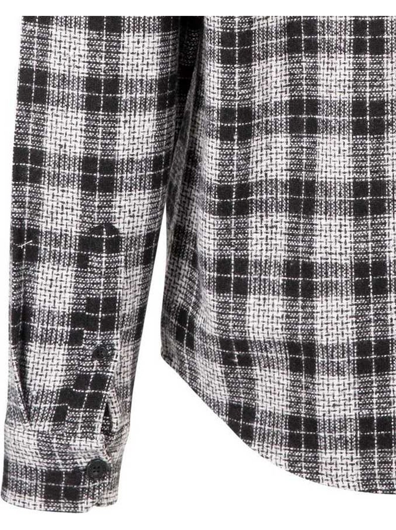 Chemise motif/style à carreaux portlaw - trespass Noir Blanc - Kiabi