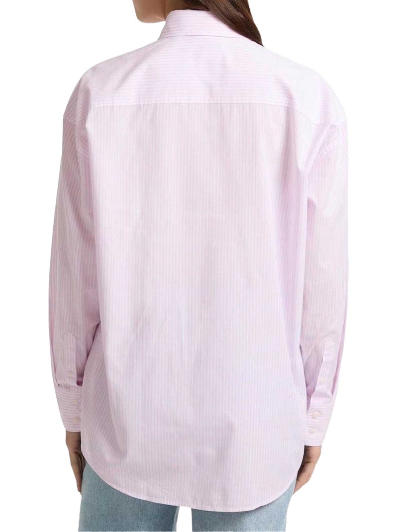 Chemise motif/style à rayures - guess Rose - Kiabi