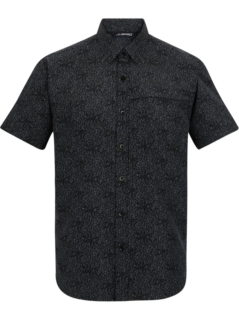 Chemise motif/style texturé mindano - regatta Gris clair - Kiabi