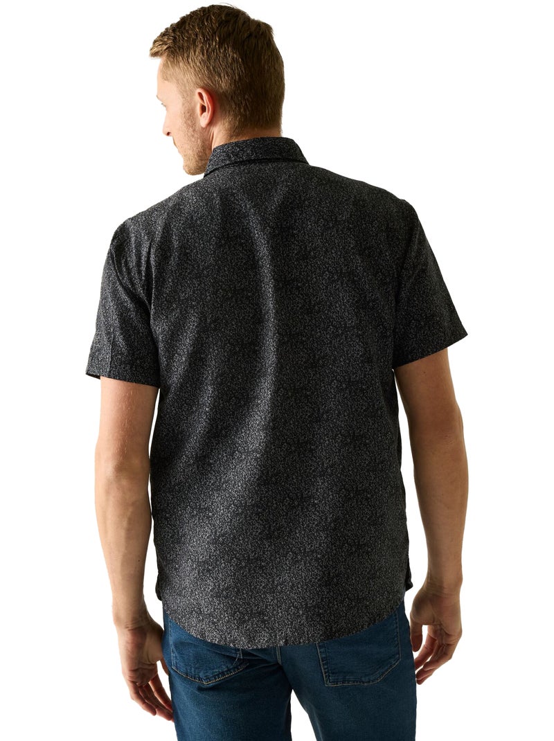 Chemise motif/style texturé mindano - regatta Gris clair - Kiabi