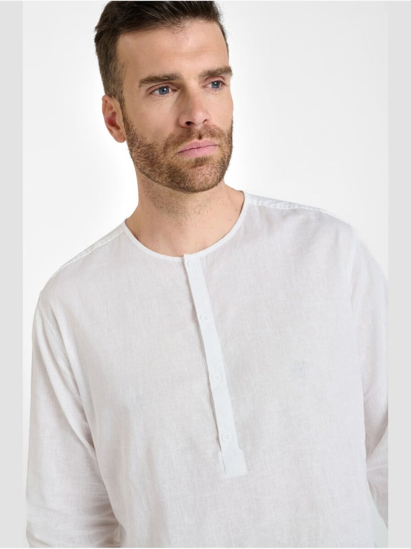 Chemise NATIS 'Le Temps Des Cerises' Blanc - Kiabi