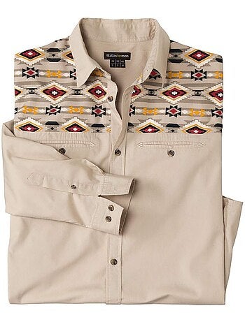 Chemise navajo land - atlas for men