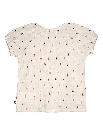 CHEMISE NICOLINA MANCHES COURTES ENFANT