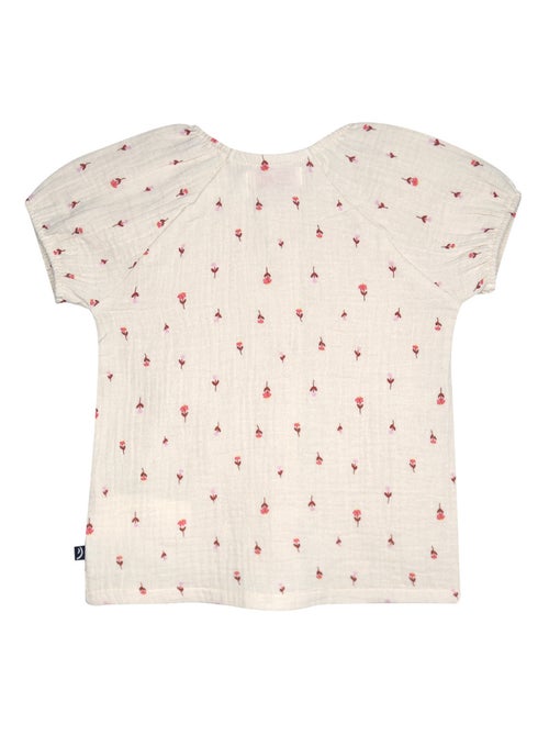 CHEMISE NICOLINA MANCHES COURTES ENFANT - Kiabi