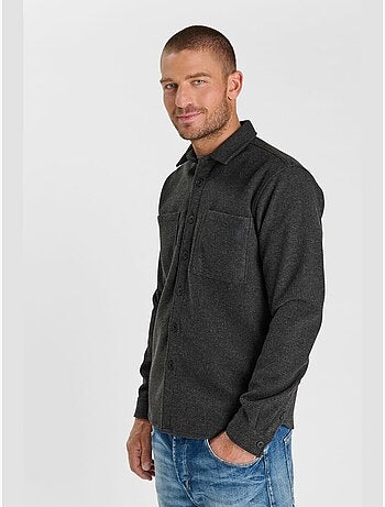 Chemise nore 'le temps des cerises'