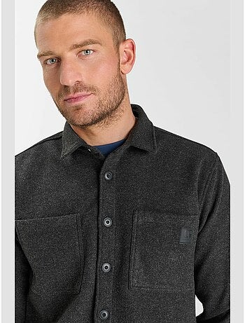 Chemise nore 'le temps des cerises'