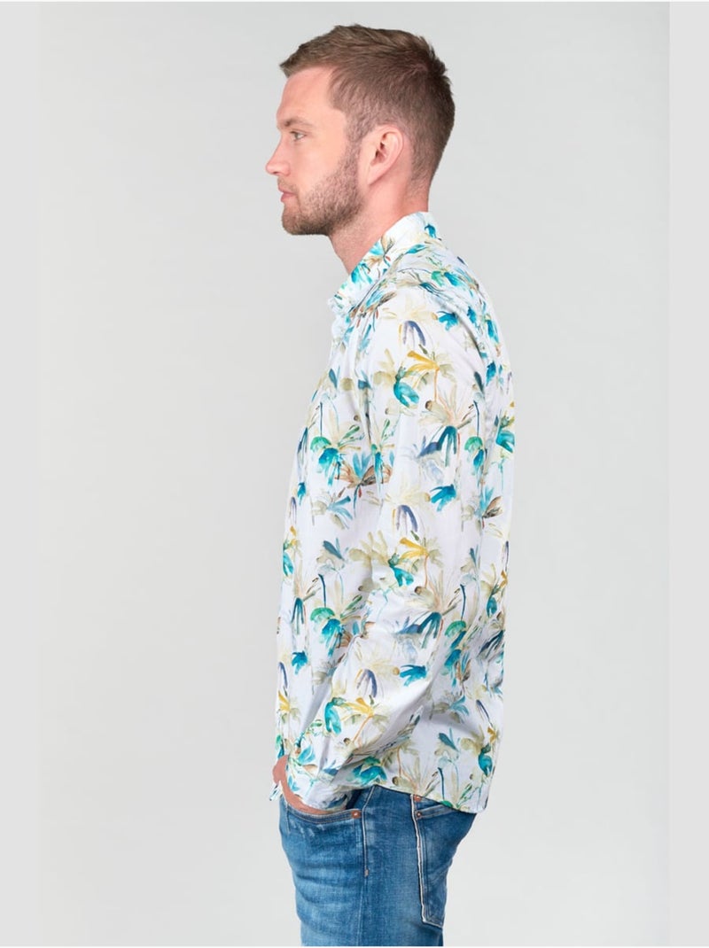 Chemise OREL 'Le Temps Des Cerises' Blanc - Kiabi