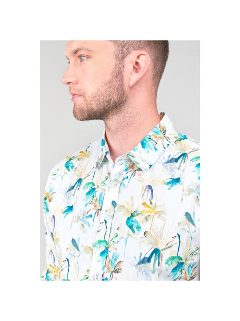 Chemise OREL 'Le Temps Des Cerises' Blanc - Kiabi