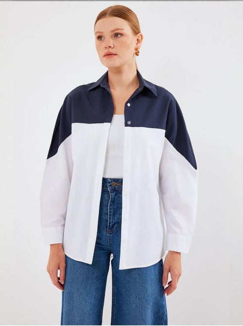 Chemise oversize à blocs de couleurs bdart - Kiabi