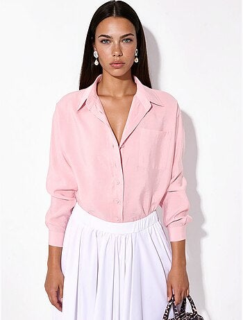 Chemise oversize à boutons et col chemise hiccup
