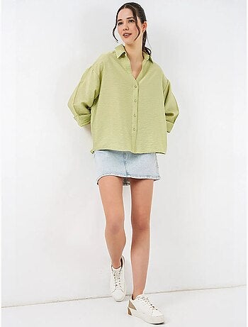 Chemise oversize à manches courtes bdart