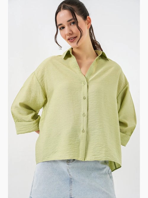 Chemise oversize à manches courtes bdart - Kiabi Chemise oversize à manches courtes bdart - Kiabi