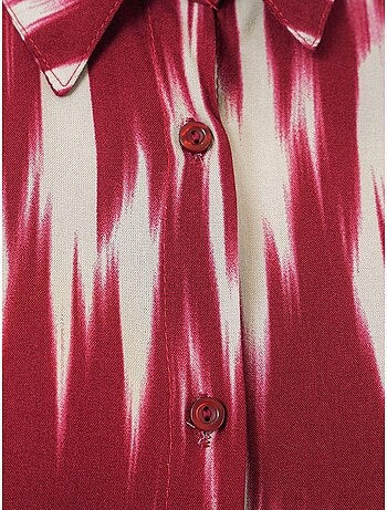 Chemise oversize à motifs bdart