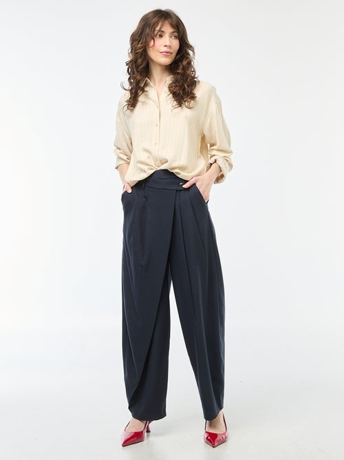 Chemise oversize à rayures - Kiabi