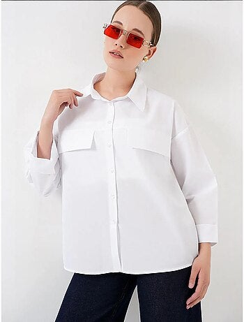 Chemise oversize avec détails de poche bdart