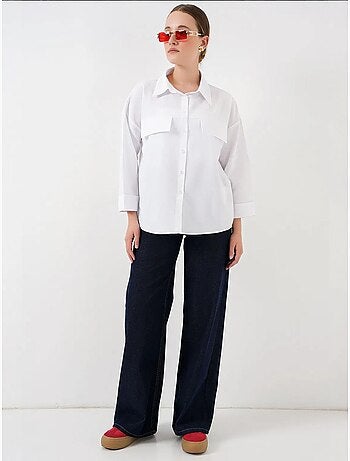 Chemise oversize avec détails de poche bdart
