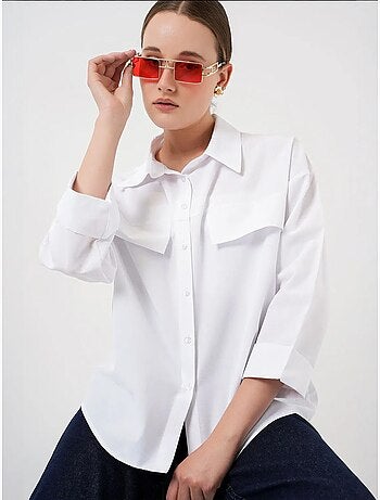 Chemise oversize avec détails de poche bdart