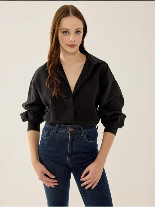 Chemise oversize basique - Kiabi Chemise oversize basique - Kiabi