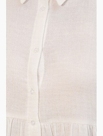 Chemise oversize en coton à manches longues bdart