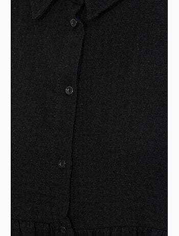 Chemise oversize en coton à manches longues bdart