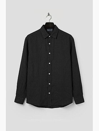 Chemise oversize en coton tissé giesto