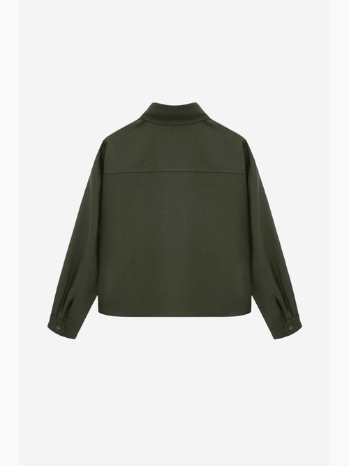 Chemise oversize en crêpe à boutons dilvin - Kiabi Chemise oversize en crêpe à boutons dilvin - Kiabi