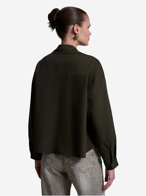 Chemise oversize en crêpe à boutons dilvin - Kiabi Chemise oversize en crêpe à boutons dilvin - Kiabi