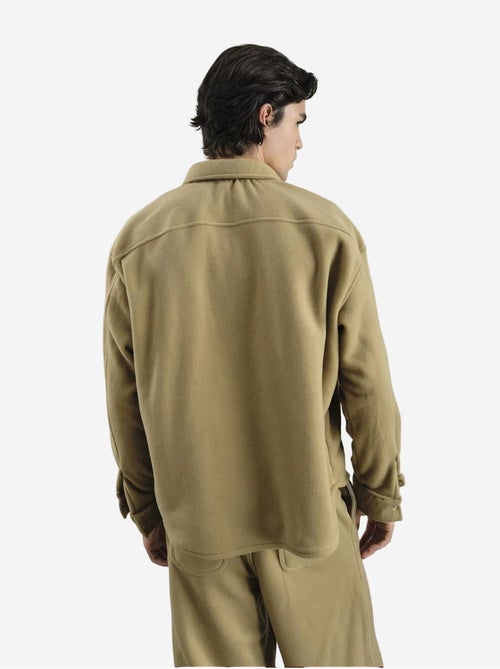 Chemise oversize en maille texturée avec fermeture boutonnée giesto - Kiabi Chemise oversize en maille texturée avec fermeture boutonnée giesto - Kiabi