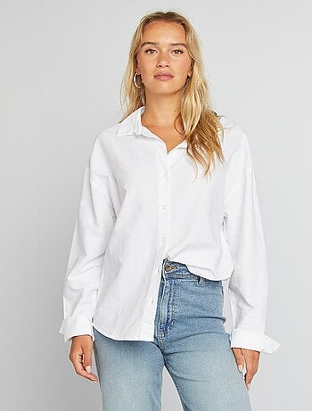 Chemise oversize oxford