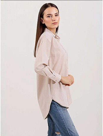 Chemise oversize rayée avec poches bdart