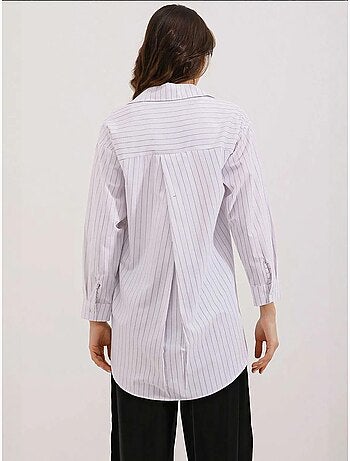Chemise oversize rayée avec poches bdart