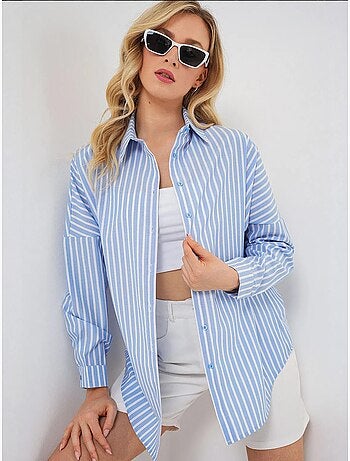 Chemise oversize rayée bdart