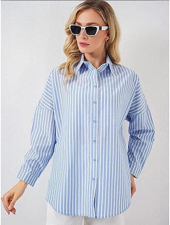 Chemise oversize rayée bdart