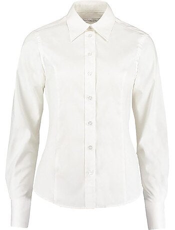 Chemise oxford à manches longues pour dames - kustom kit