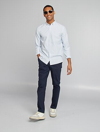 Chemise Oxford à motif