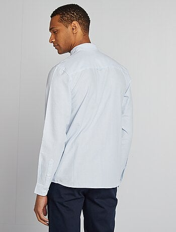 Chemise Oxford à motif